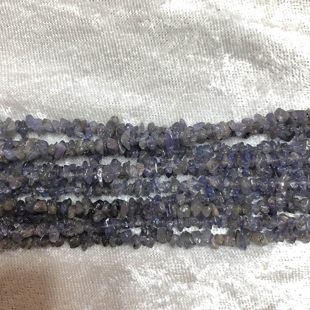 Small Tanzanite Chip Beads