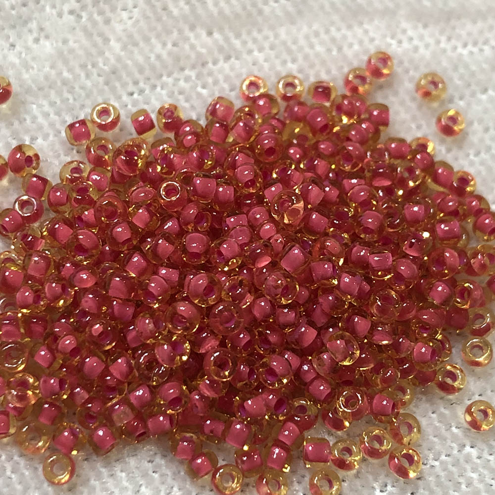 11/0 Dark Rose Topaz 373 Japanese Seed Beads