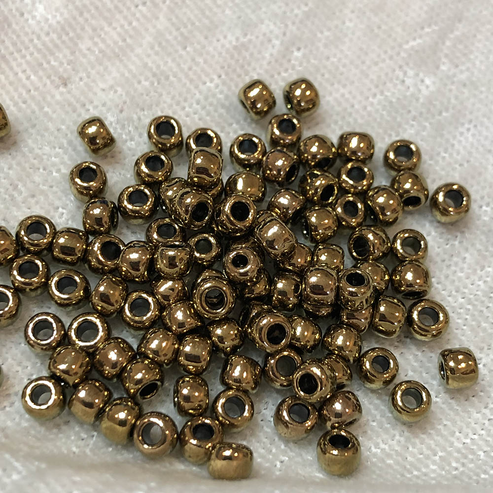 6/0 Metallic Bronze 457 Japanese Seed Beads