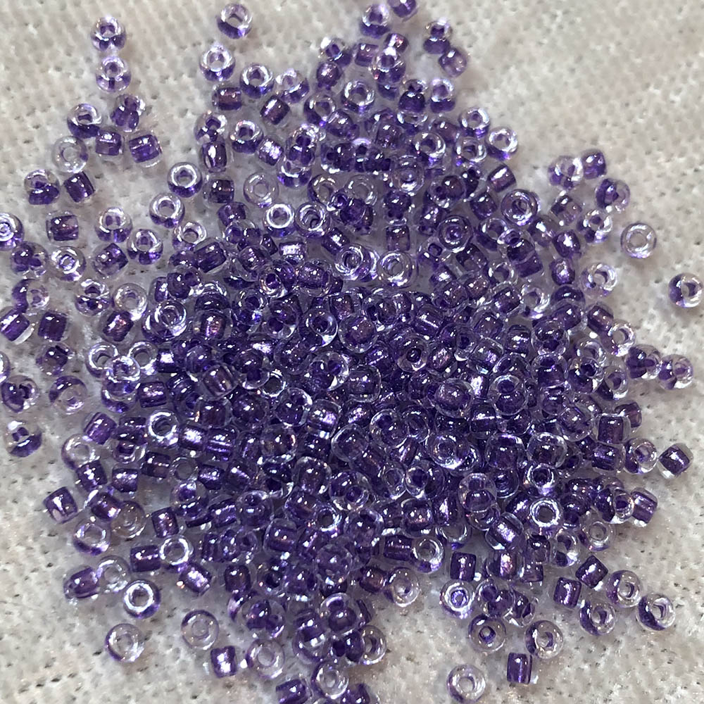 11/0 Metallic Lined Luster Purple 710 Japanese Seed Beads