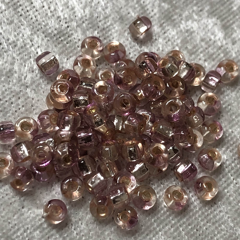 6/0 Silver Lined Light Amethyst S62 Japanese Seed Beads