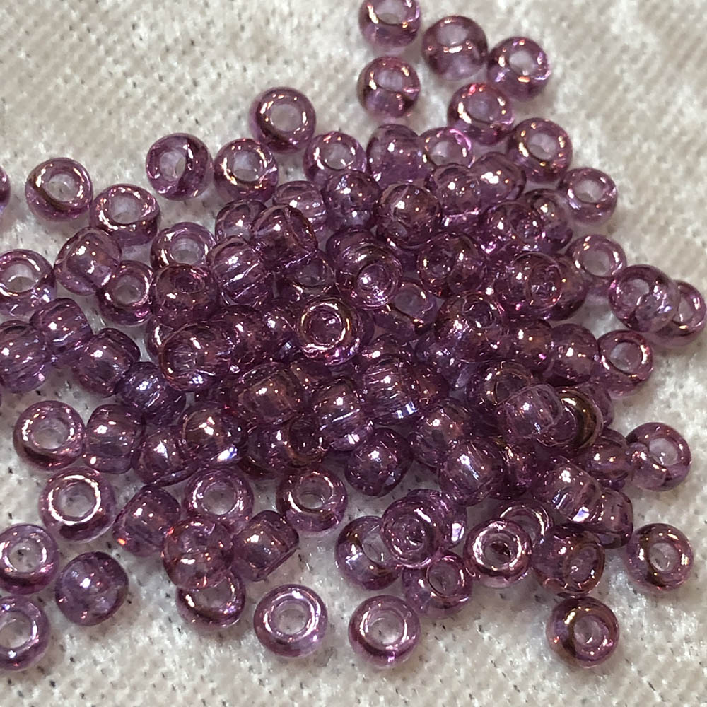 6/0 Violet Gold Luster 319 Japanese Seed Beads