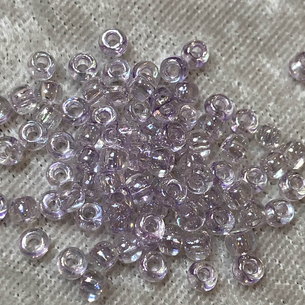 6/0 Light Lavender AB 269 Japanese Seed Beads