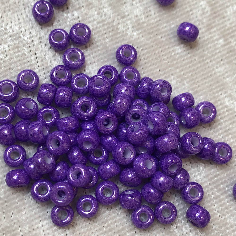 6/0 Opaque Purple Red Luster 439 Japanese Seed Beads