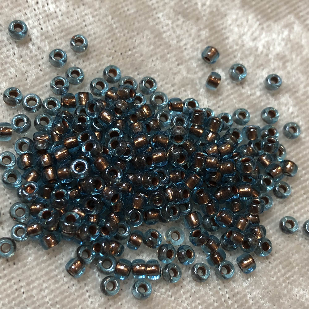 8/0 Copper Lined Robin Egg Blue 788 Japanese Seed Beads