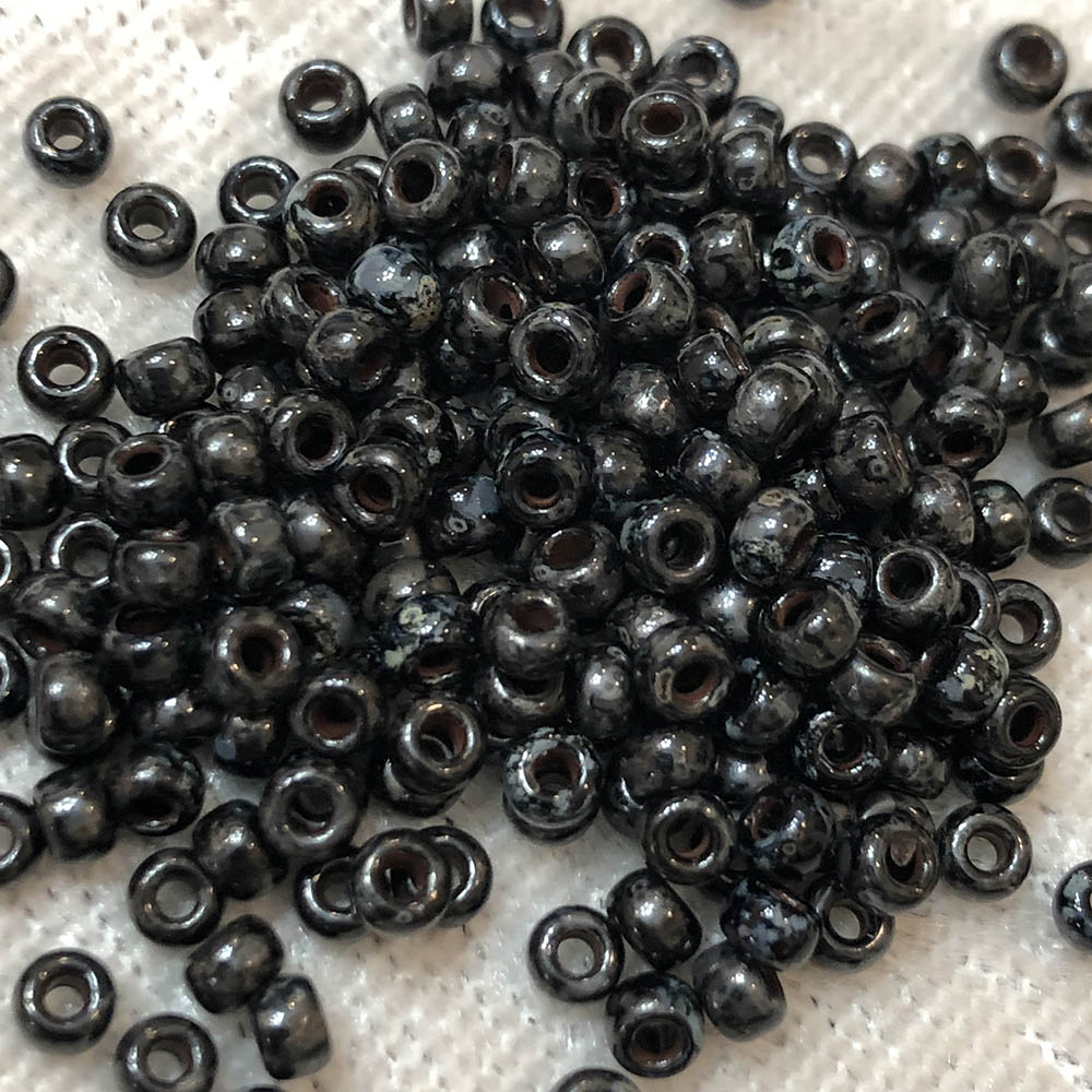 8/0 Black Picasso 4511 Japanese Seed Beads