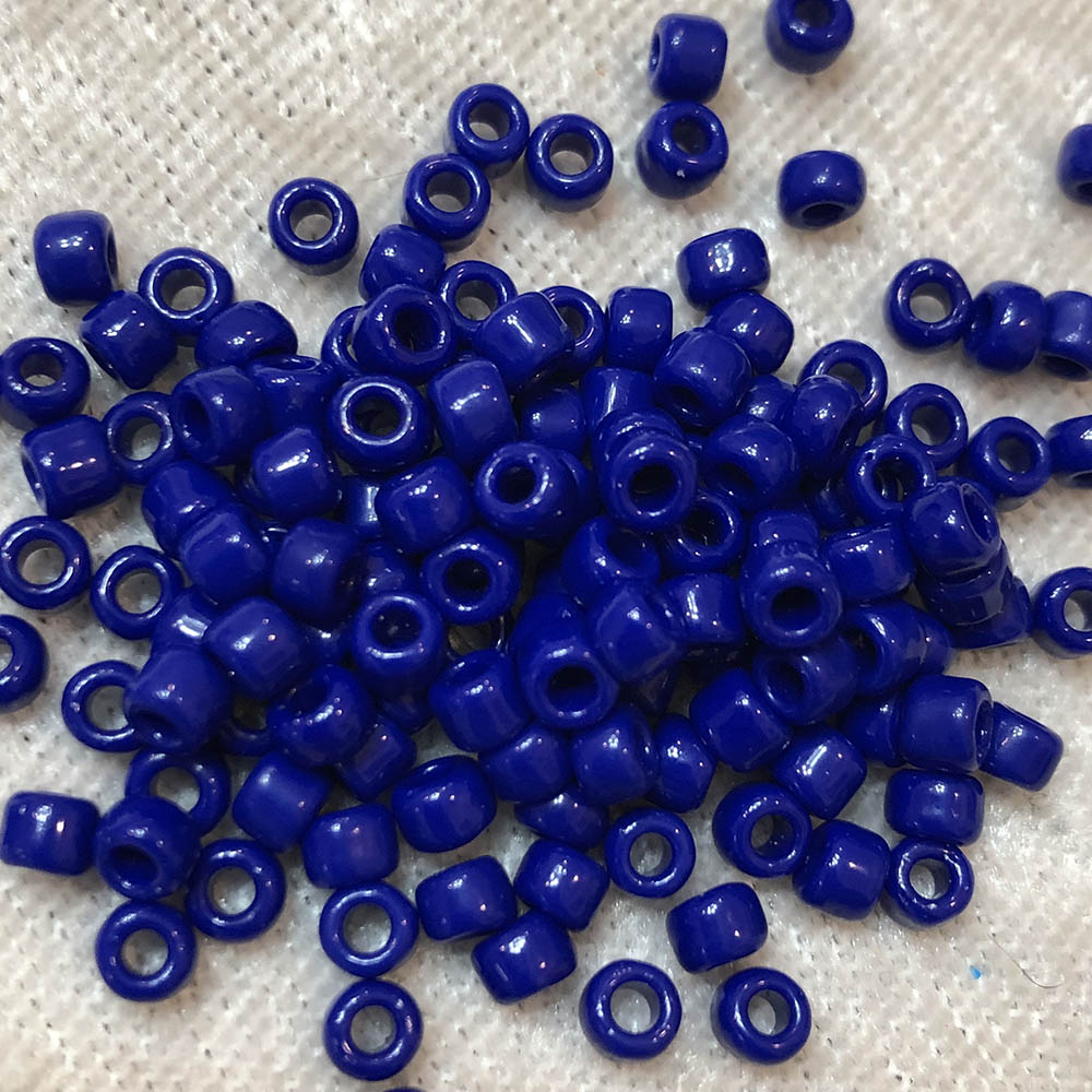 6/0 Opaque Cobalt 414 Japanese Seed Beads