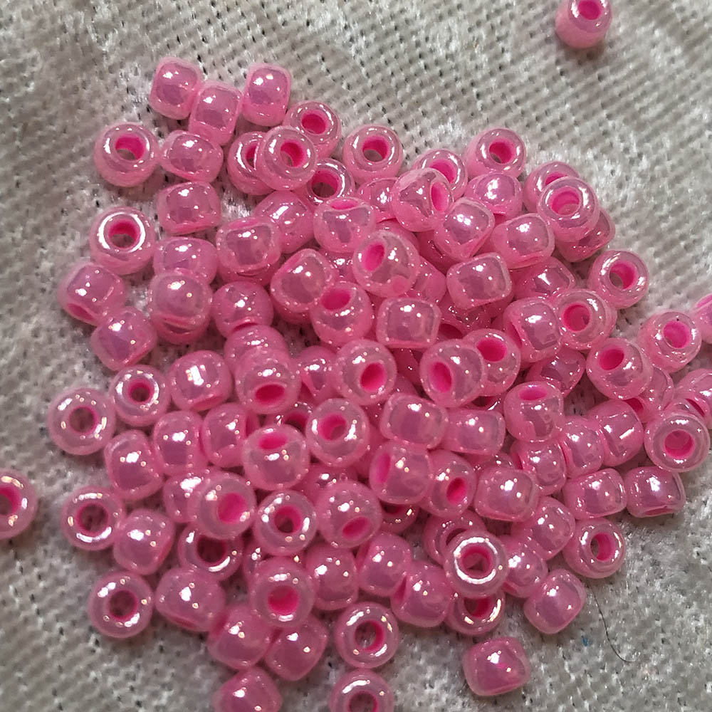 6/0 Ceylon Hot Pink Luster 518B Japanese Seed Beads