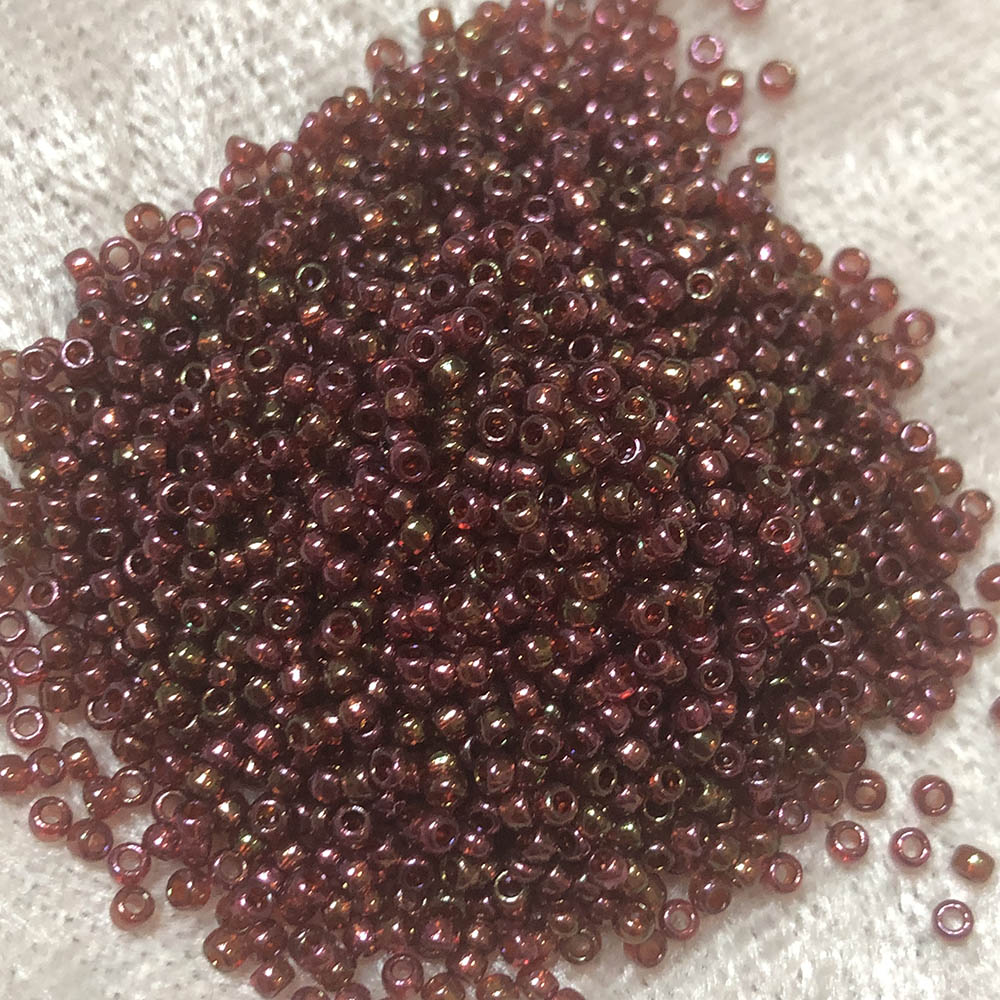 15/0 Rose Iris AB 319M Japanese Seed Beads