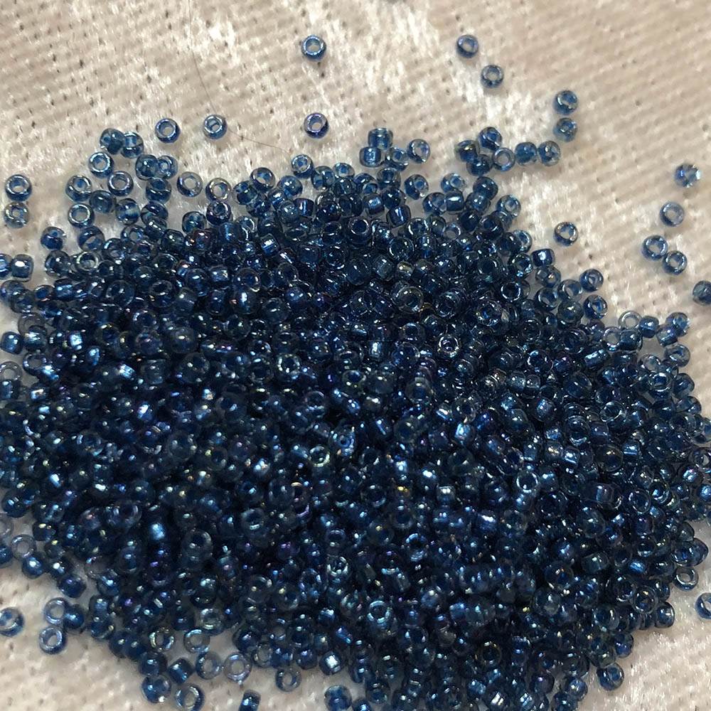 15/0 Montana Blue AB 730 Japanese Seed Beads