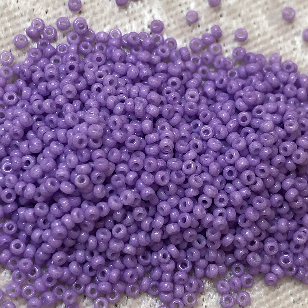 15/0 Opaque Bright Purple 419 Japanese Seed Beads