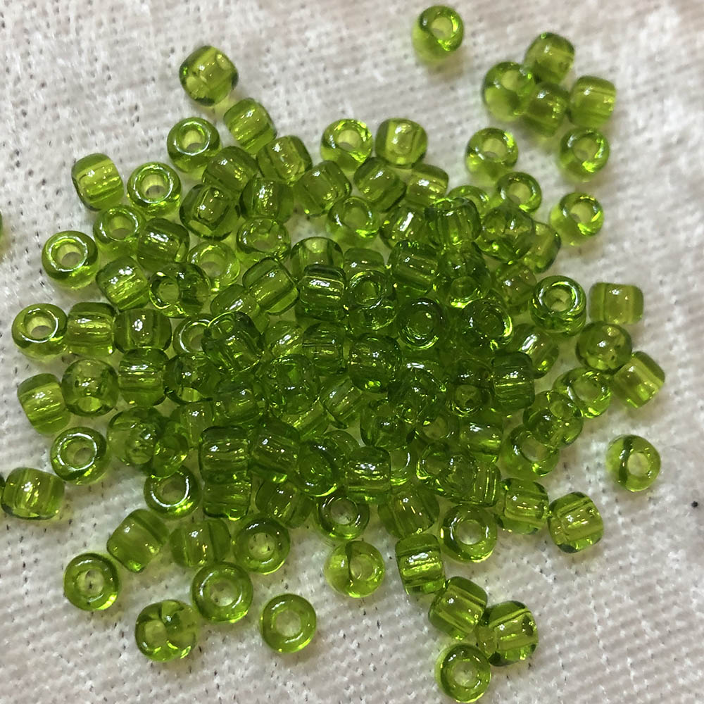 6/0 Transparent Chartreuse 143 Japanese Seed Beads