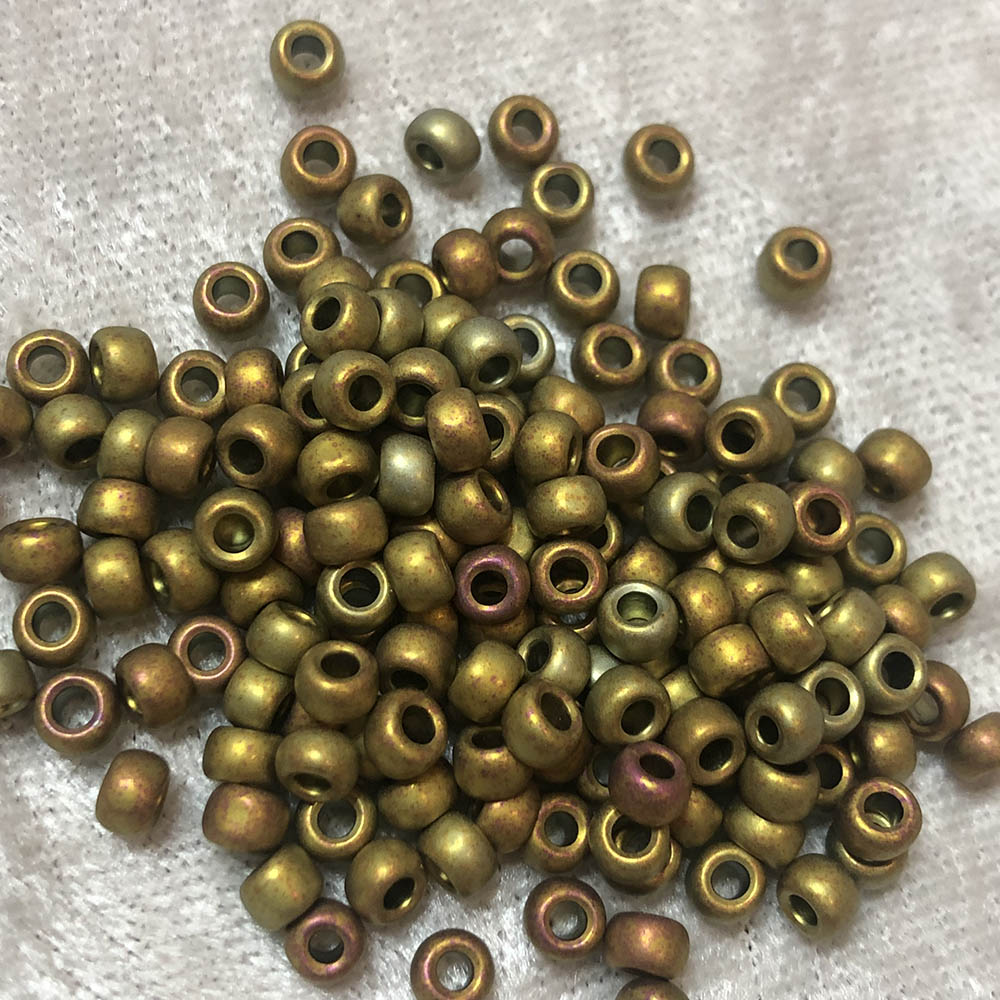 6/0 Golden Iris Matte F460R Japanese Seed Beads