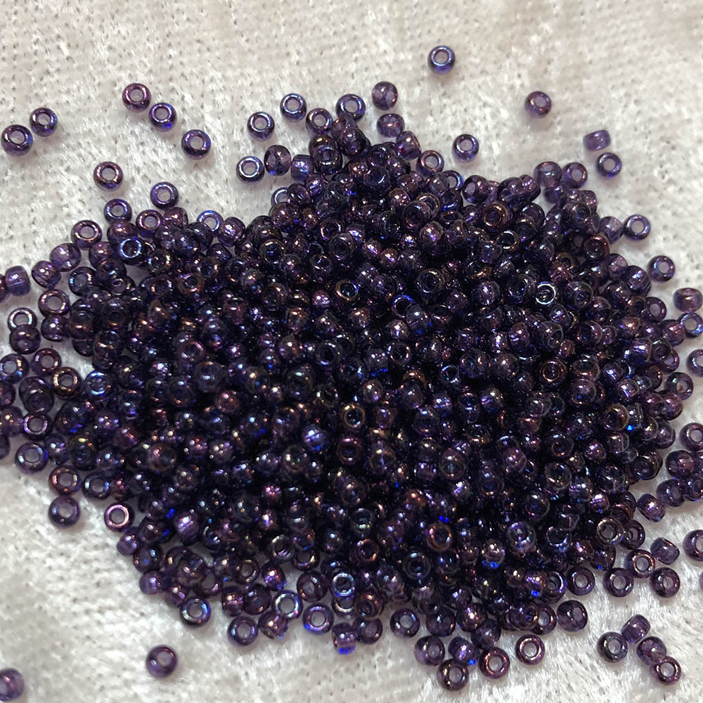 11/0 Transparent Blackberry AB 299H Japanese Seed Beads