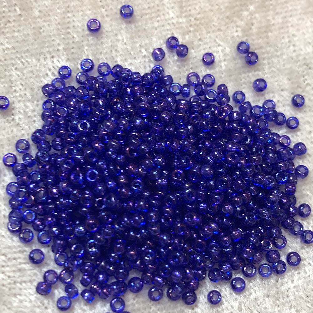 11/0 Dark Violet AB 299 Japanese Seed Beads