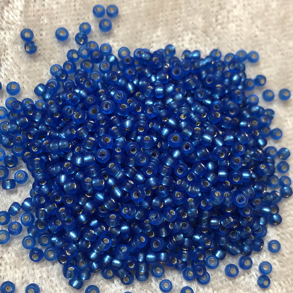 11/0 Silver Lined Capri Blue F32 Japanese Seed Beads