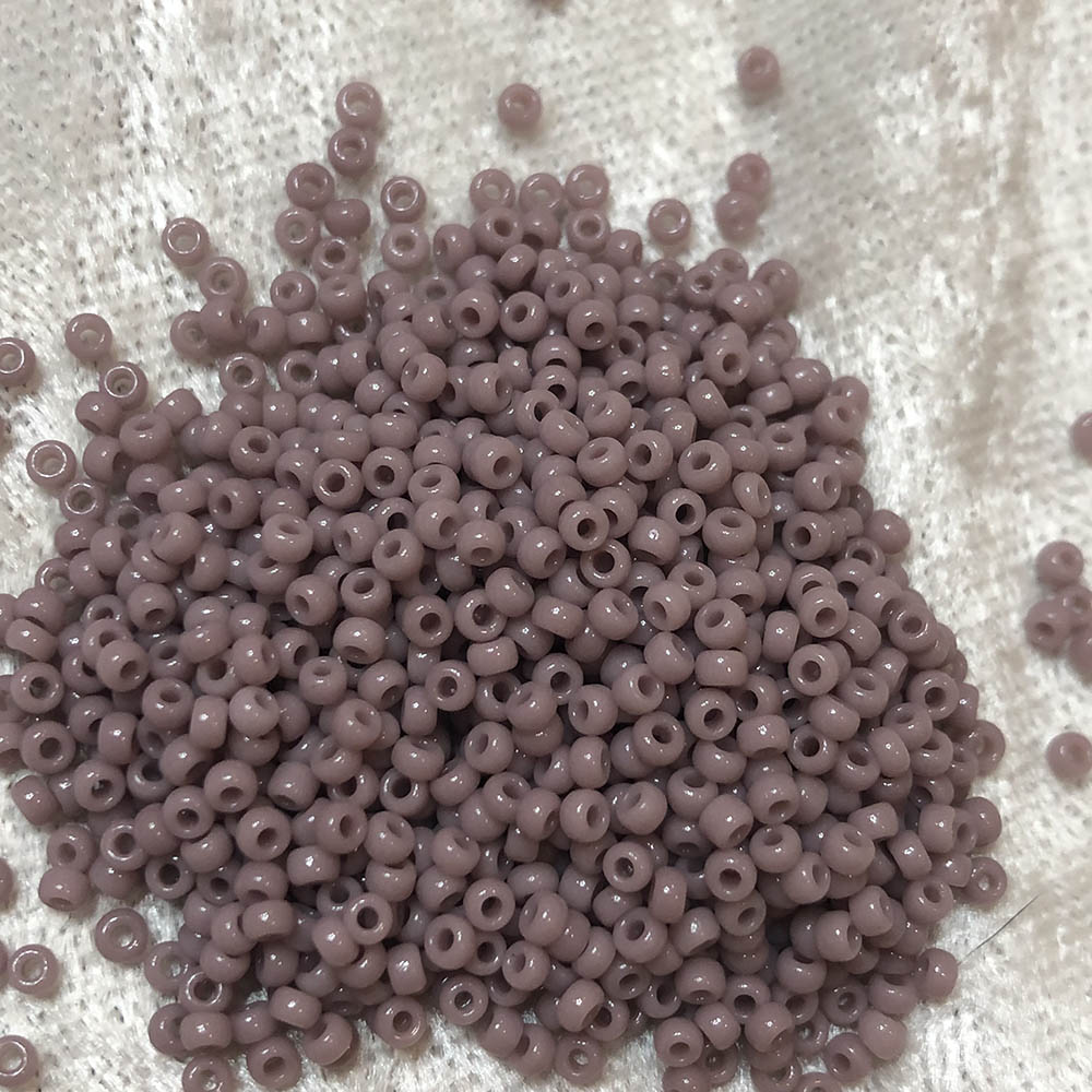 11/0 Opaque Mauve 410 Japanese Seed Beads