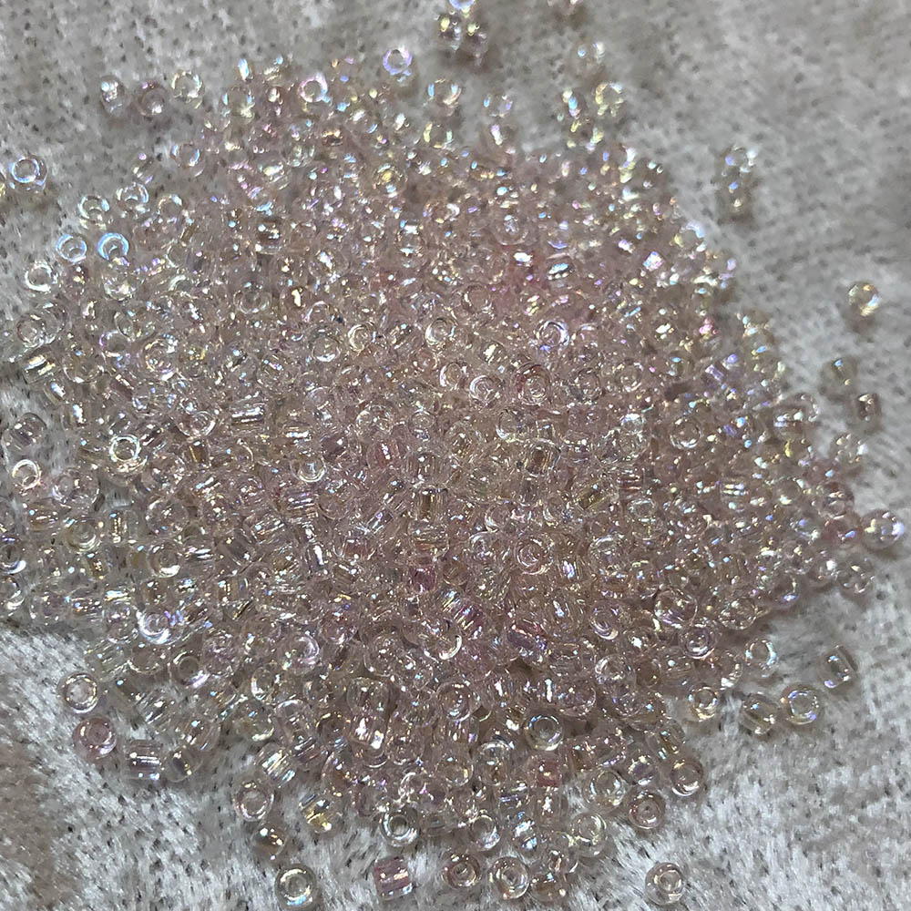 11/0 Transparent Pink AB 266 Japanese Seed Beads