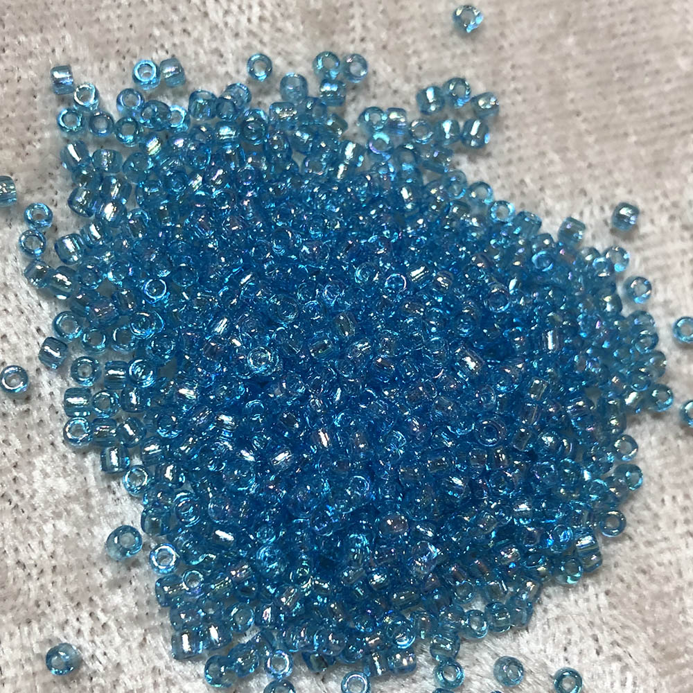 11/0 Transparent Aqua AB 260 Japanese Seed Beads