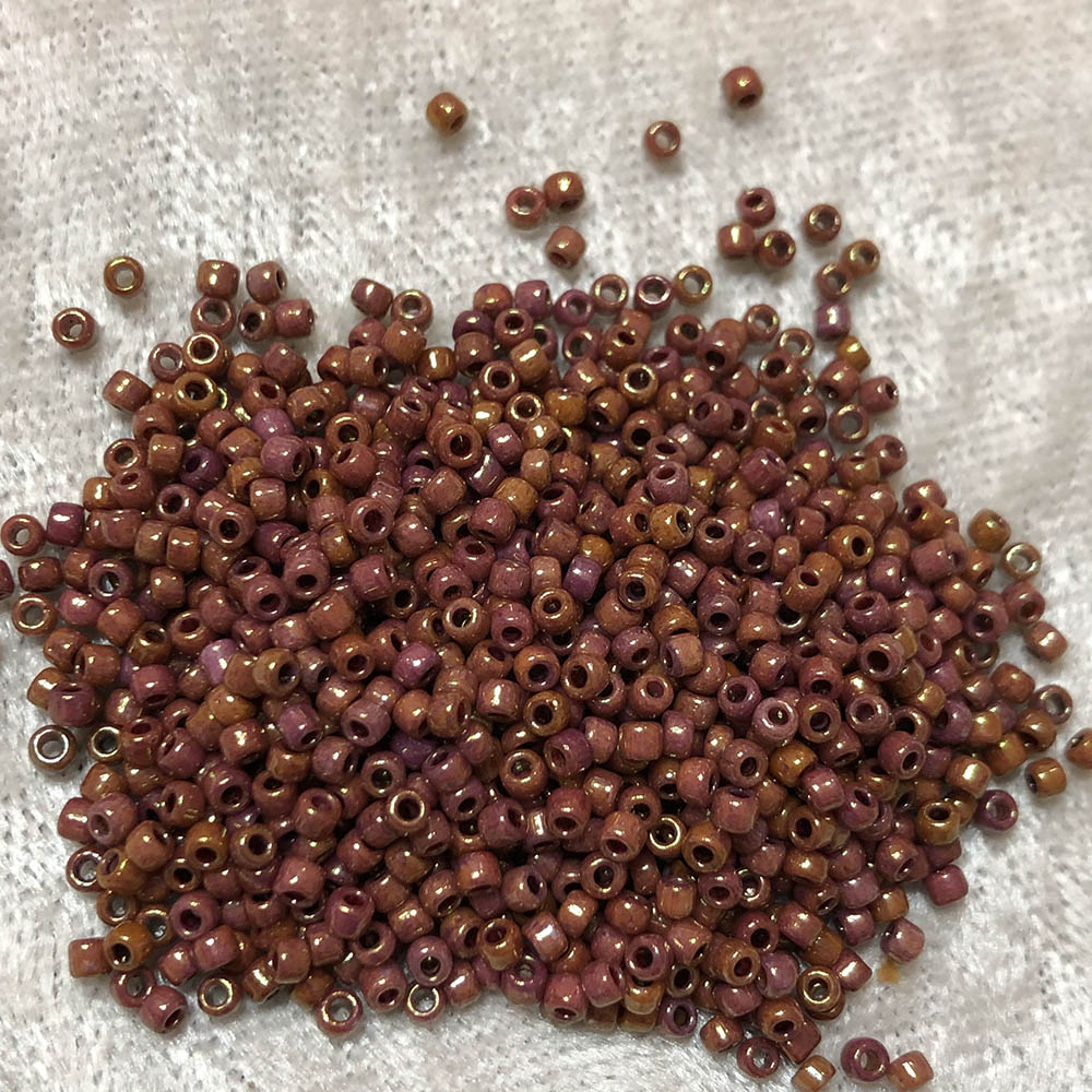 11/0 Sunset Mauve Luster Iris 880 Japanese Seed Beads