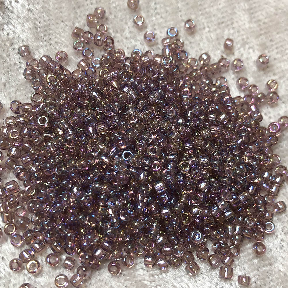 11/0 Transparent Lavender AB 256B Japanese Seed Beads