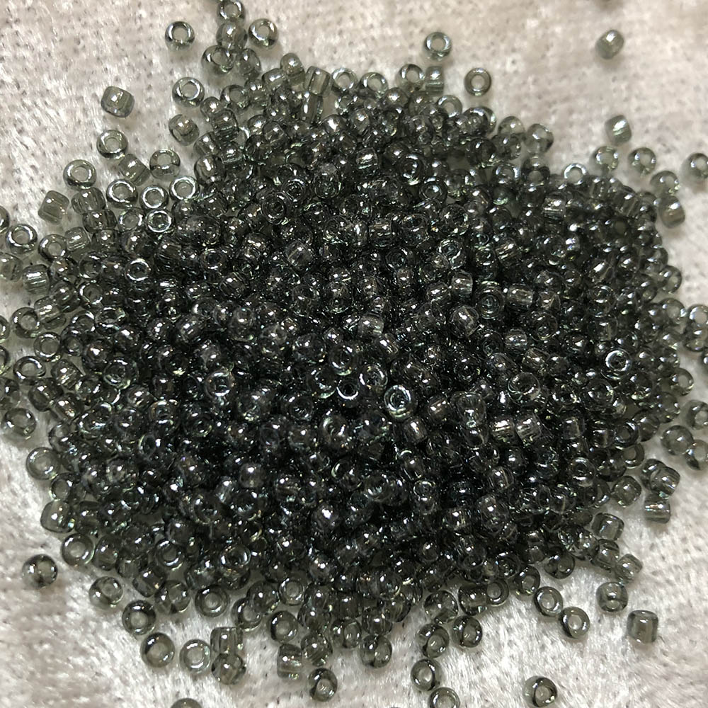 11/0 Transparent Gray Luster 178 Japanese Seed Beads