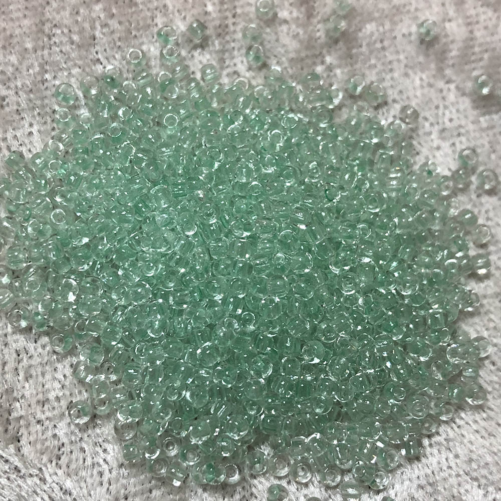 11/0 Bright Green Glow in the Dark Mint Green 2722 Japanese Seed Beads