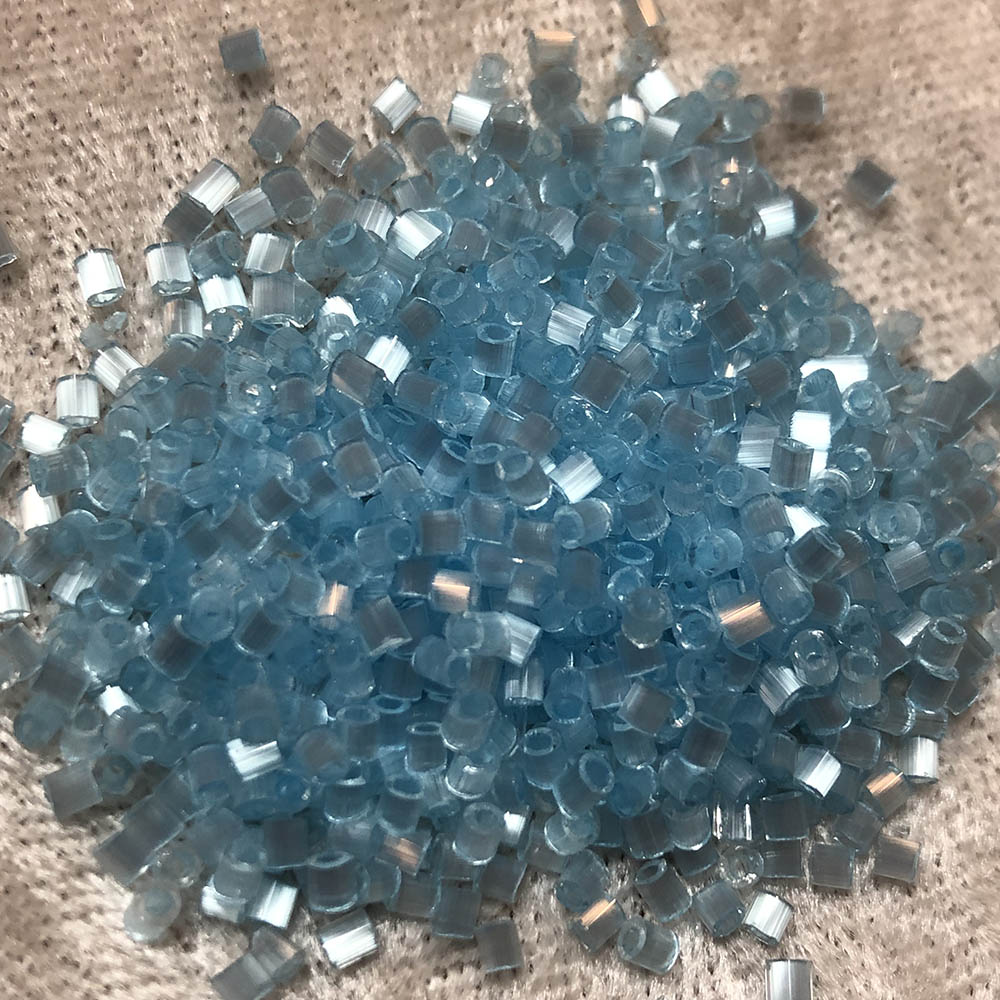 11/0 Aqua Blue Satin 804 Cut Off Cylinder Japanese Seed Beads