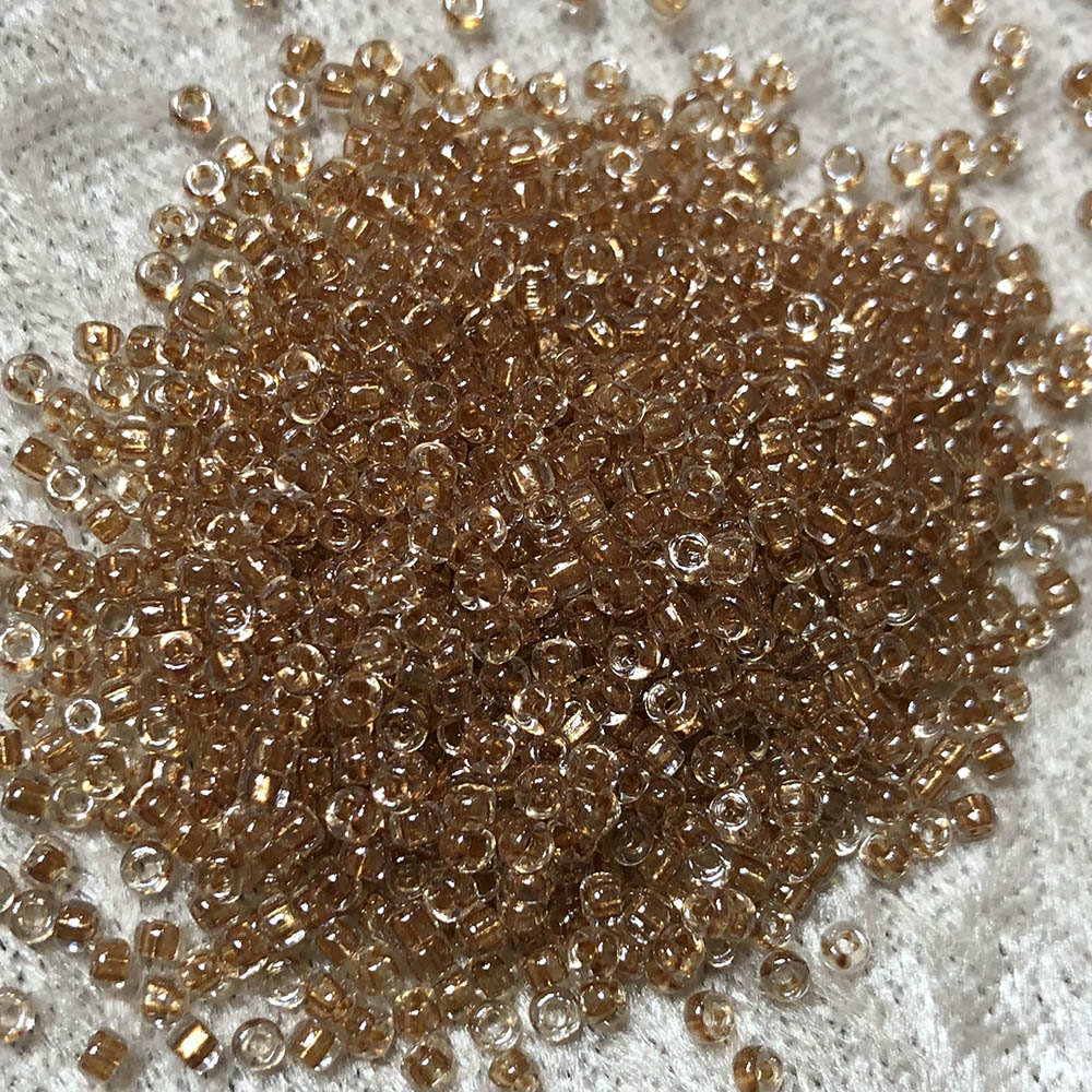 11/0 Silver Lined Light Gold 702 Japanese Seed Beads