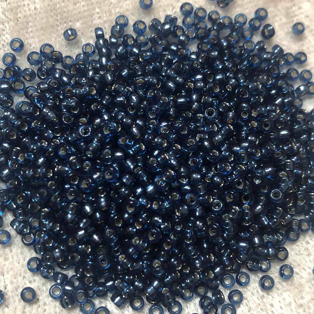 11/0 Silver Lined Montana Blue 31 Japanese Seed Beads