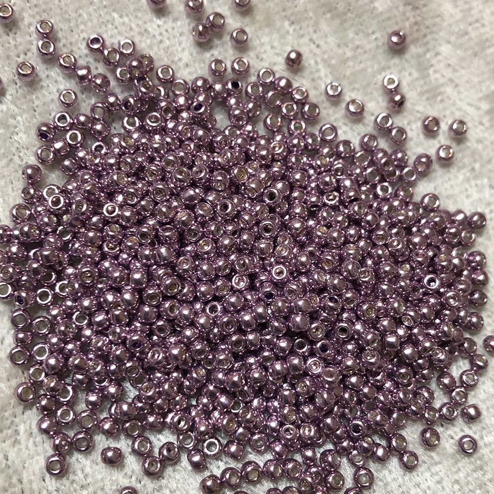 11/0 Metallic Mauve 478 Japanese Seed Beads