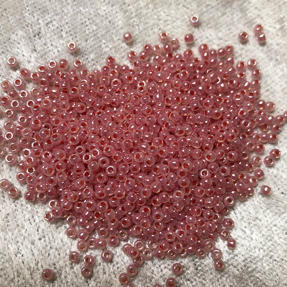 11/0 Ceylon Dusty Pink 517B Seed Beads