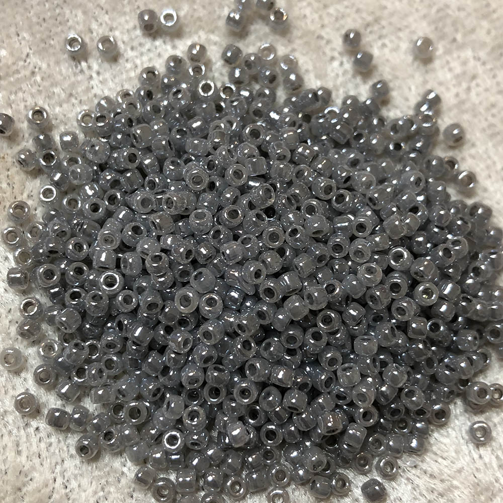 11/0 Ceylon Silver Gray 526 Japanese Seed Beads