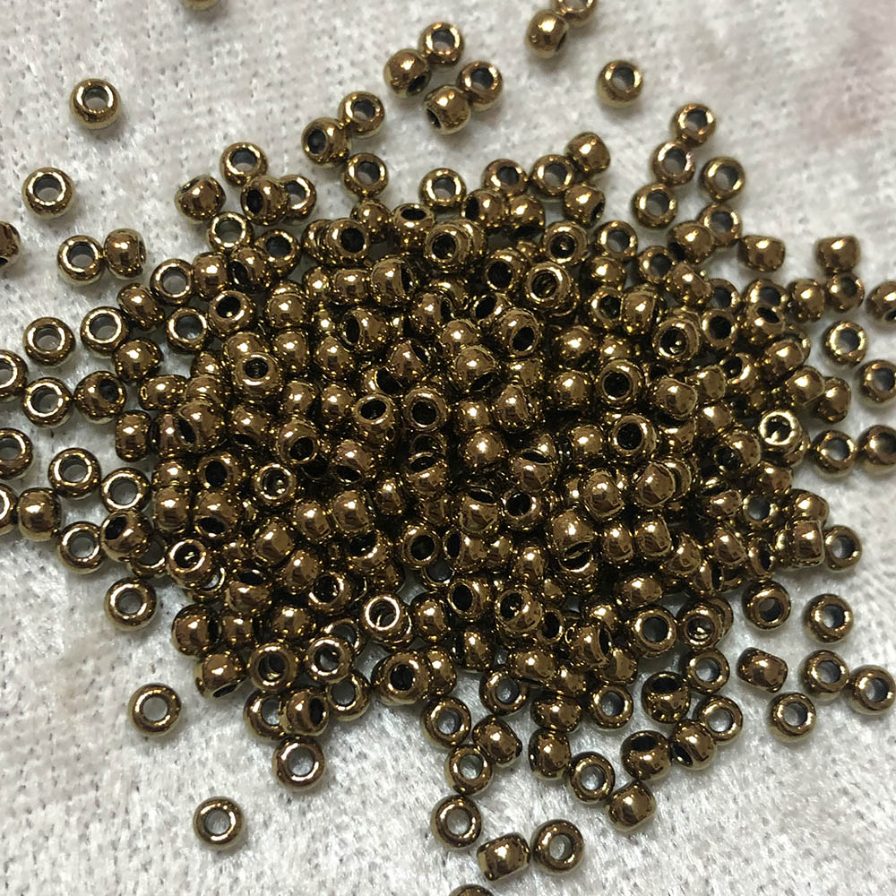 8/0 Metallic Bronze 457 Japanese Seed Beads