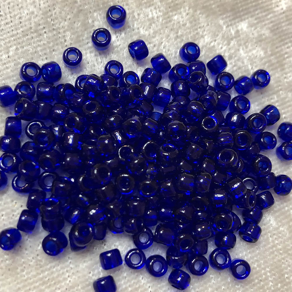 6/0 Transparent Cobalt 151 Japanese Seed Beads