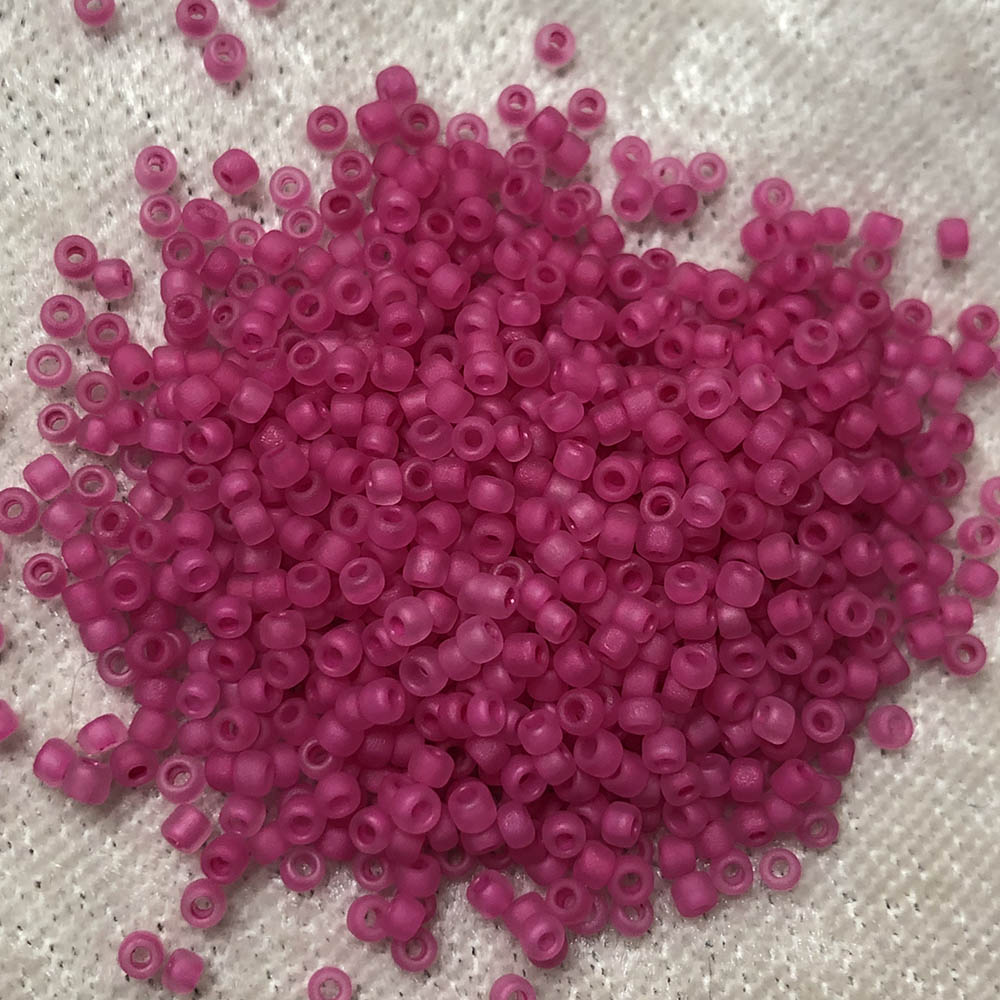 11/0 Milky Pink Yarrow Frosted F209 Japanese Seed Beads