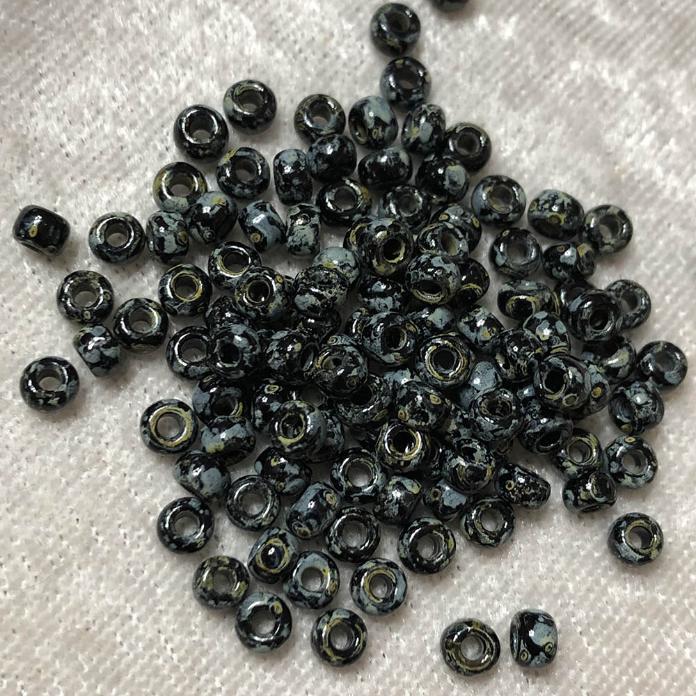 6/0 Black Picasso 4511 Japanese Seed Beads