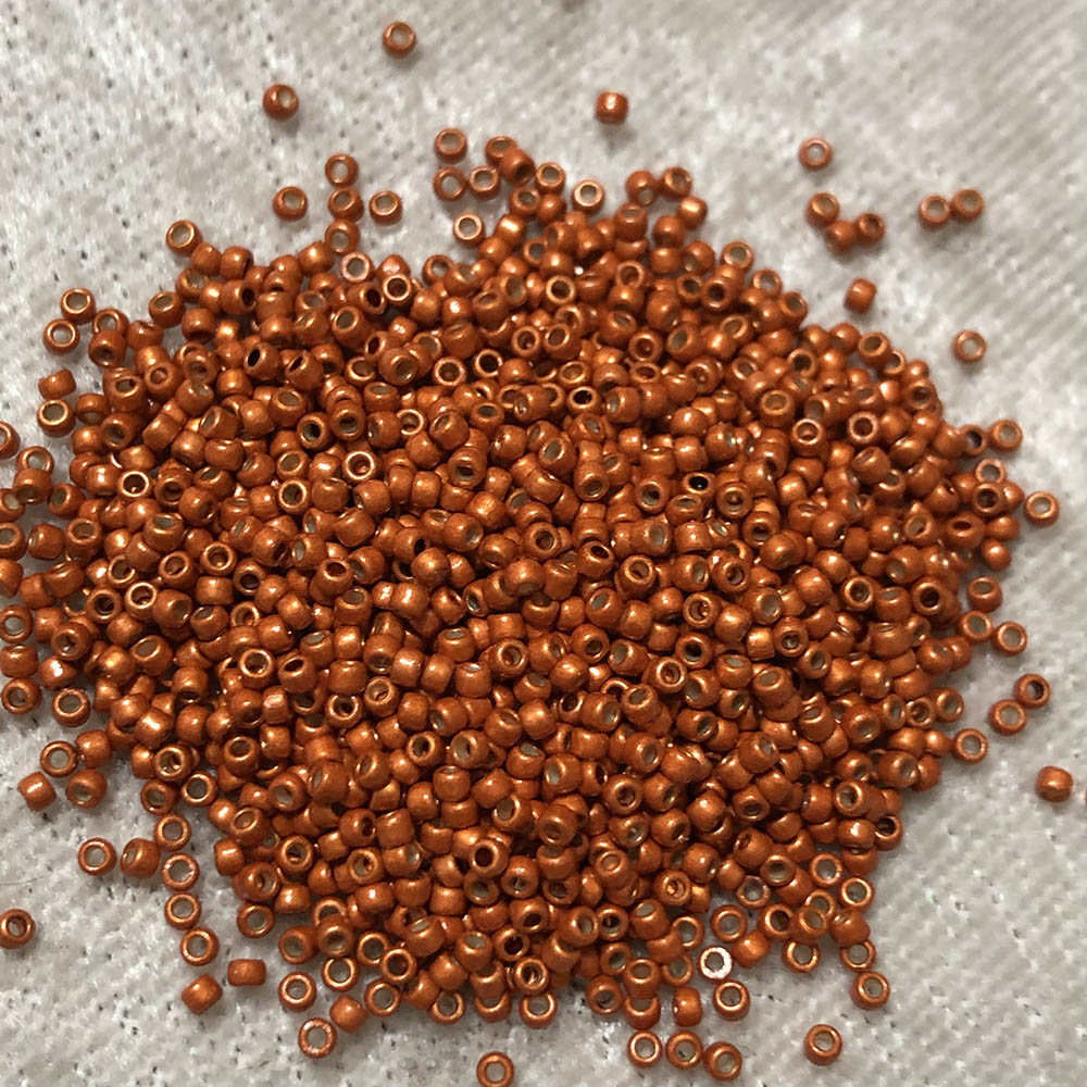 15/0 Permanent Saffron Orange PF486 Japanese Seed Beads