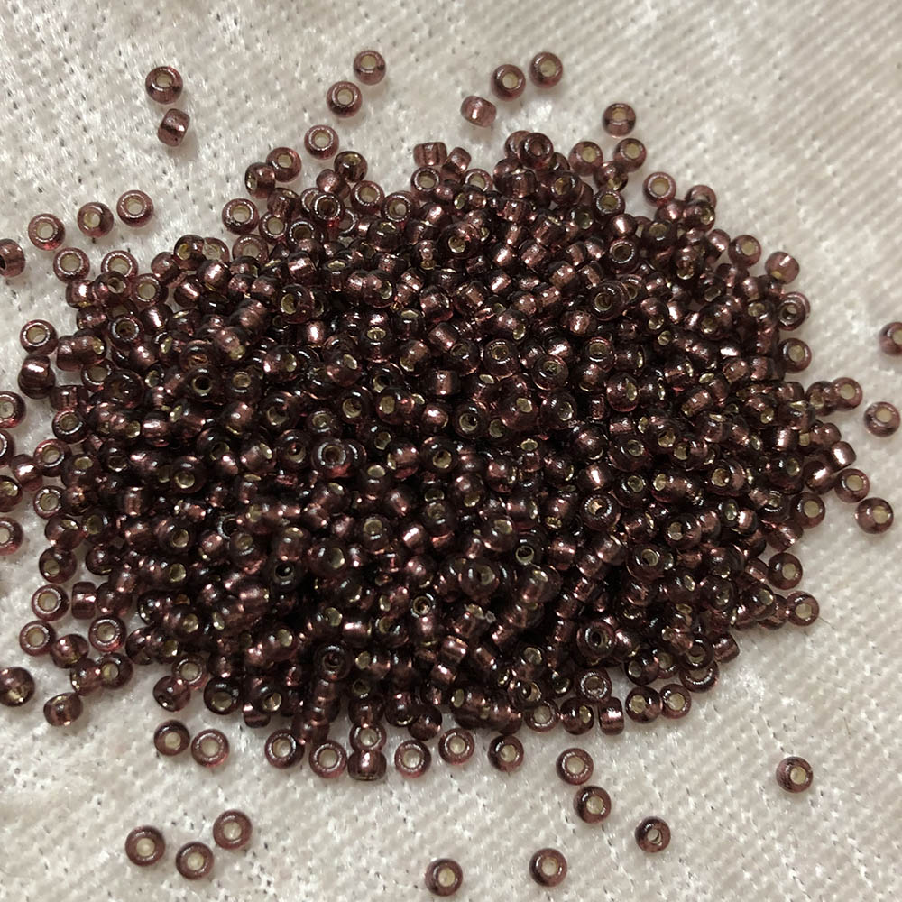 11/0 Silver Lined Dark Amethyst D4280 Japanese Seed Beads