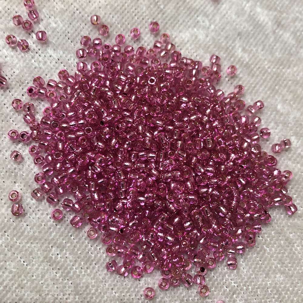 11/0 Duracoat Silver Lined Hot Pink P23 Japanese Seed Beads