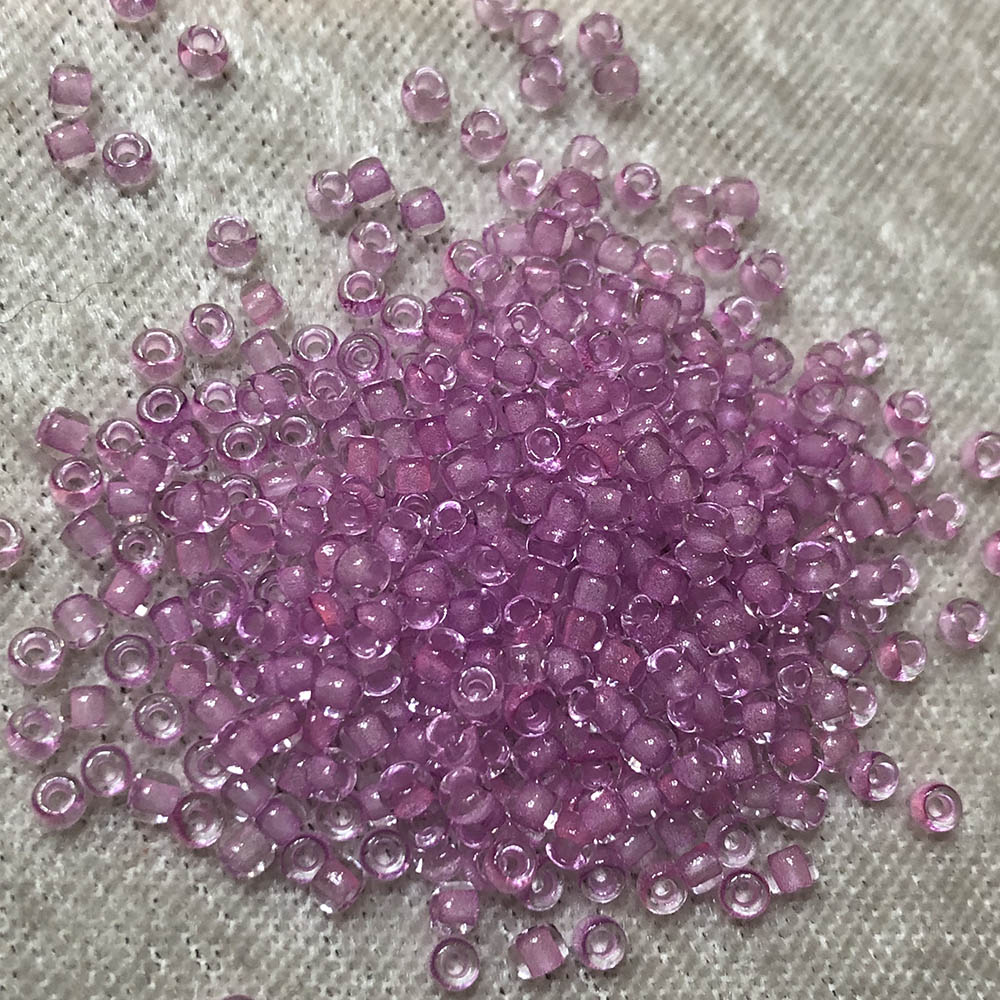 8/0 Pink Glow in the Dark 2724 Japanese Seed Beads