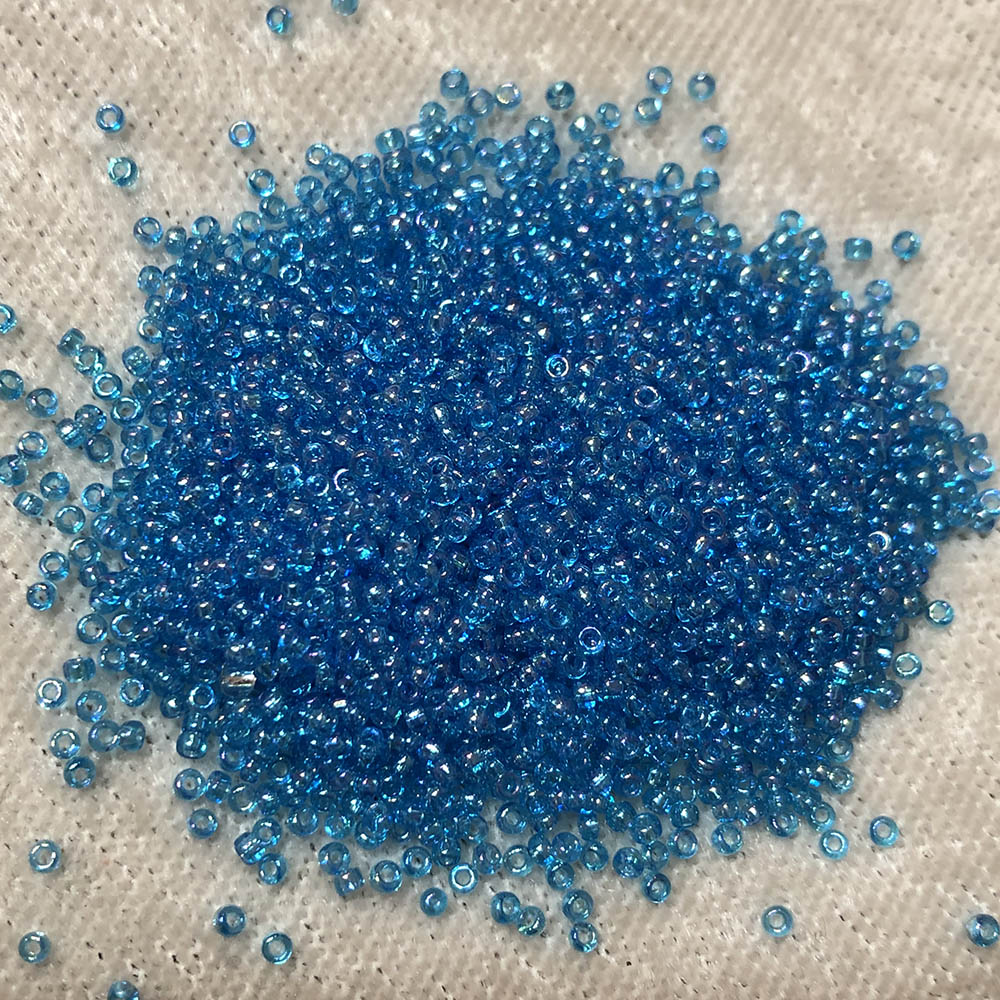 15/0 Transparent Aqua AB 260 Japanese Seed Beads