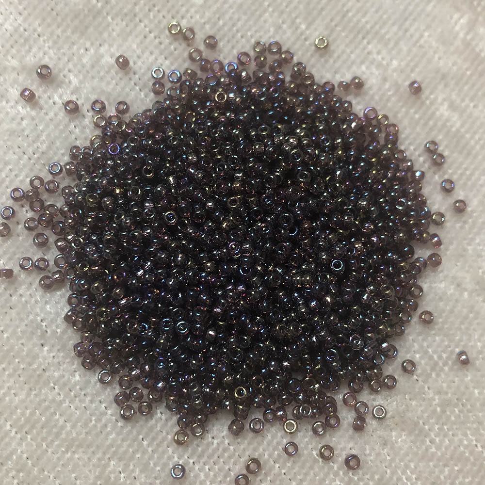 15/0 Light Amethyst Rainbow AB 255 Japanese Seed Beads