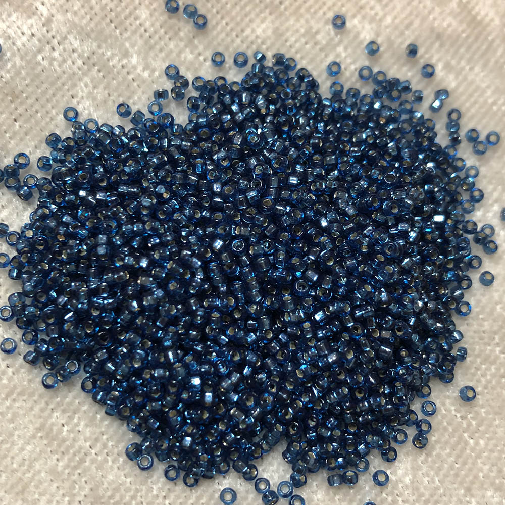 15/0 Silver Lined Montana Blue 31 Japanese Seed Beads