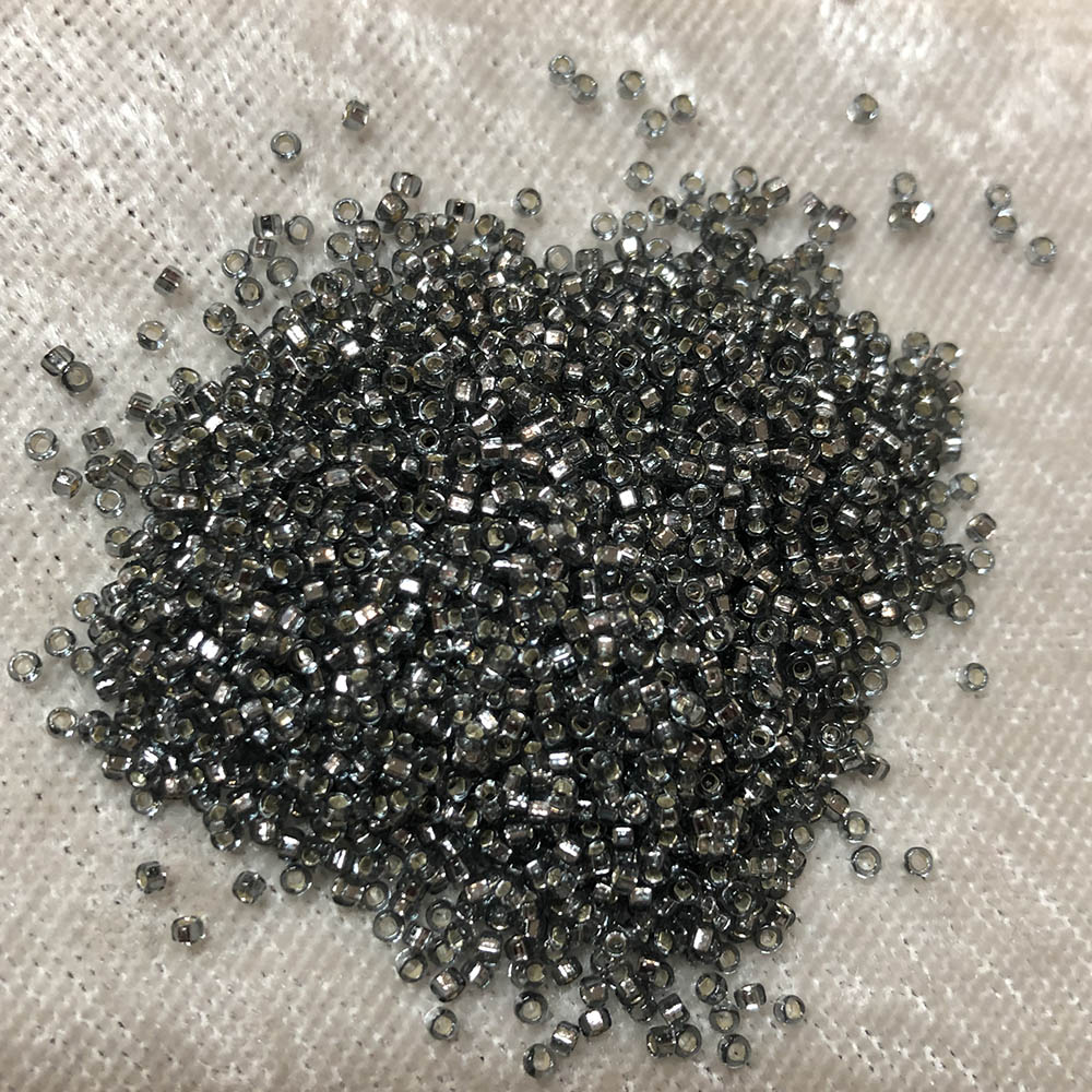 15/0 Silver Lined Grey 21 Japanese Seed Beads