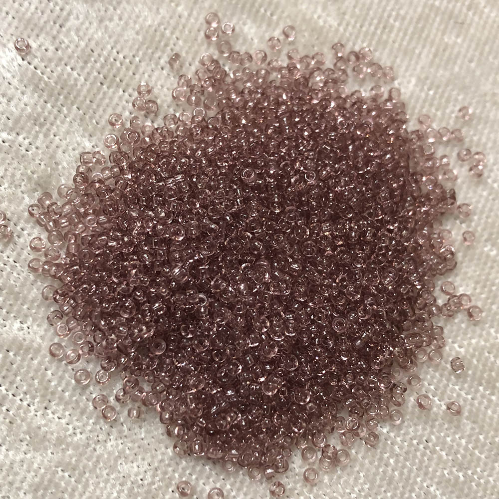 15/0 Transparent Smoky Amethyst 142 Japanese Seed Beads