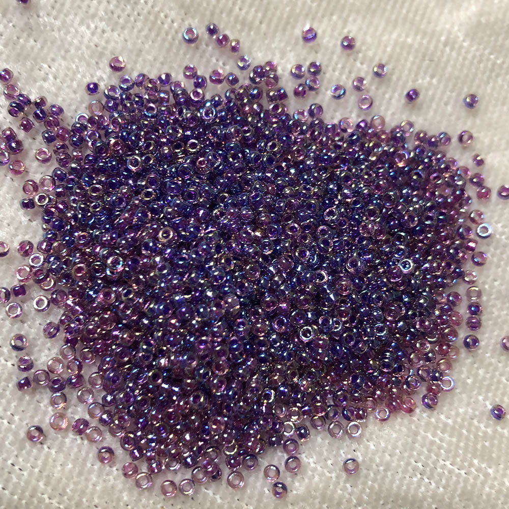 15/0 Purple Lined Light Amethyst AB 3560 Japanese Seed Beads