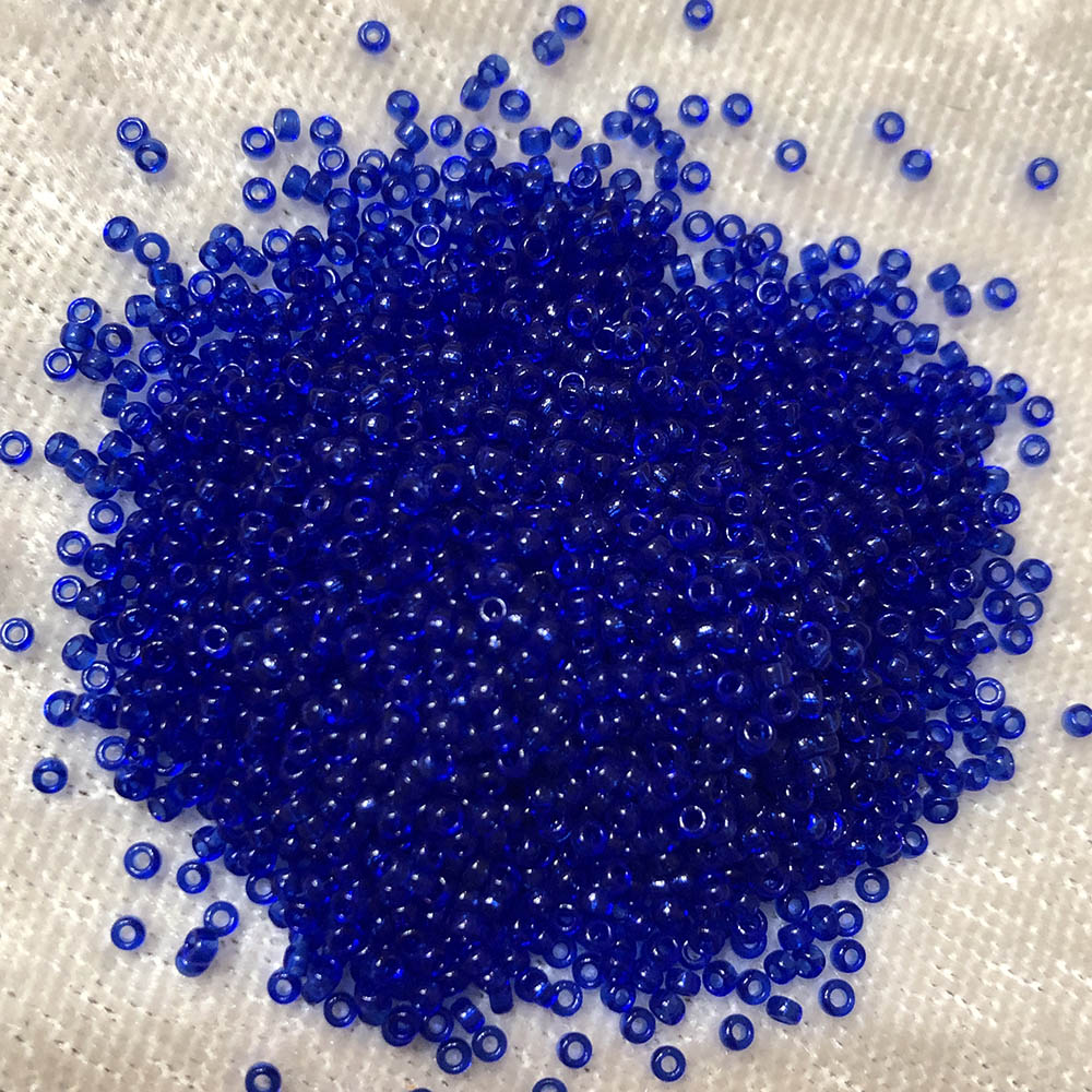 15/0 Transparent Cobalt 151 Japanese Seed Beads