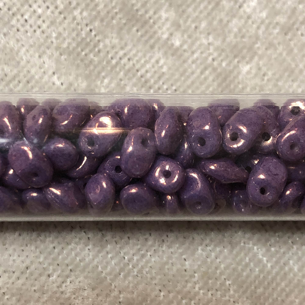 2.5 x 5mm Vega Chalk SuperUno Czech Glass 1-Hole Seed Beads