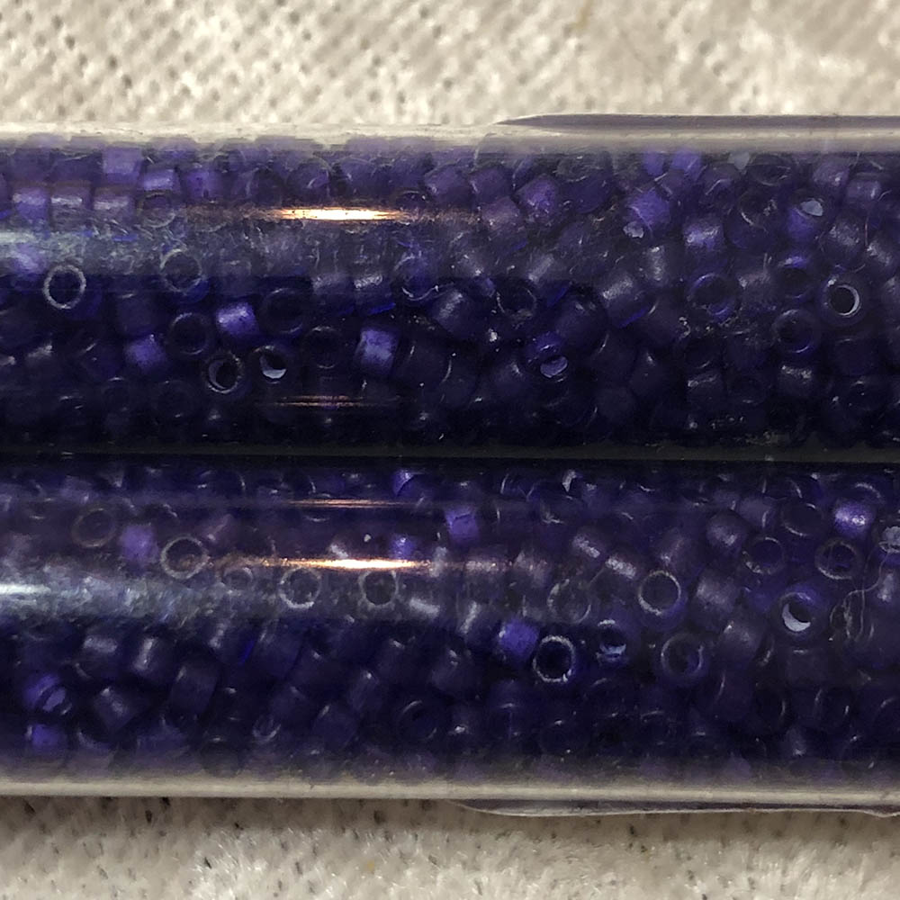 Dyed Matte Violet 785 Japanese Glass Delica Beads